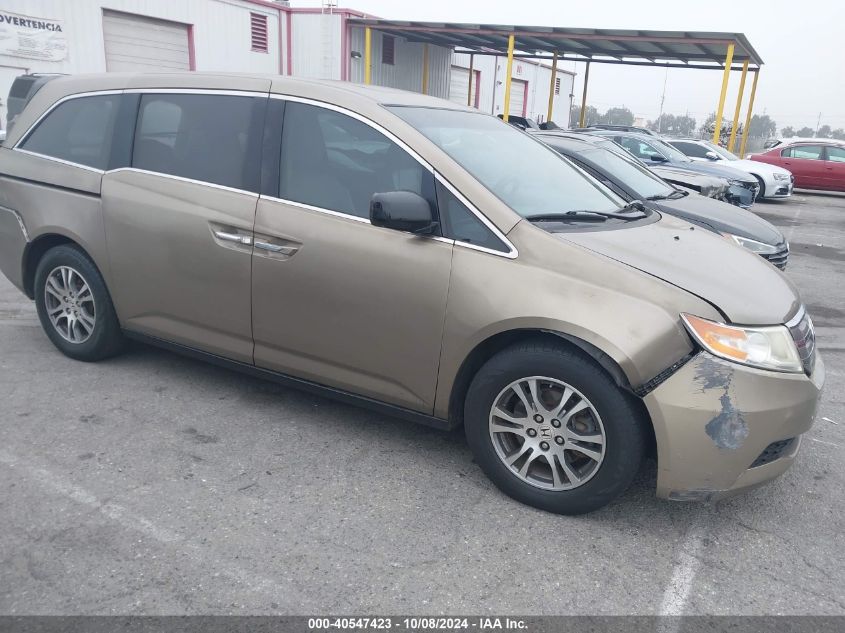 2013 Honda Odyssey Exl VIN: 5FNRL5H64DB050637 Lot: 40547423