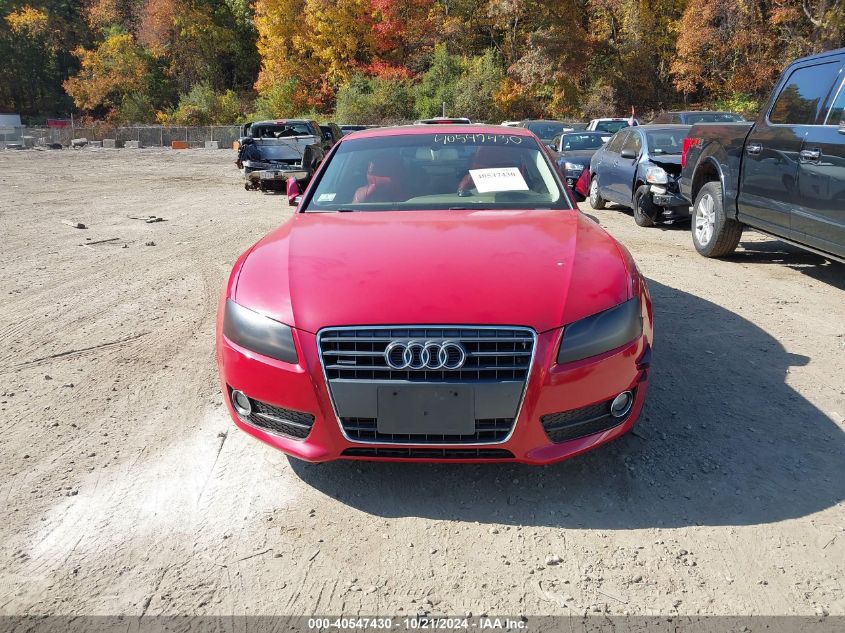 2011 Audi A5 2.0T Premium VIN: WAUVFAFR7BA040943 Lot: 40547430