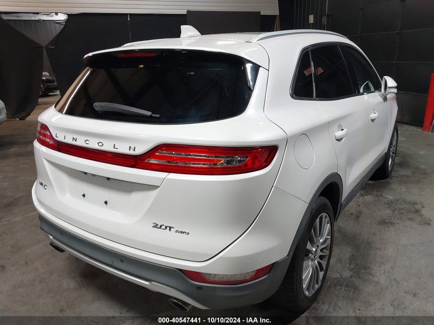 VIN 5LMCJ3D98HUL54737 2017 LINCOLN MKC RESERVE