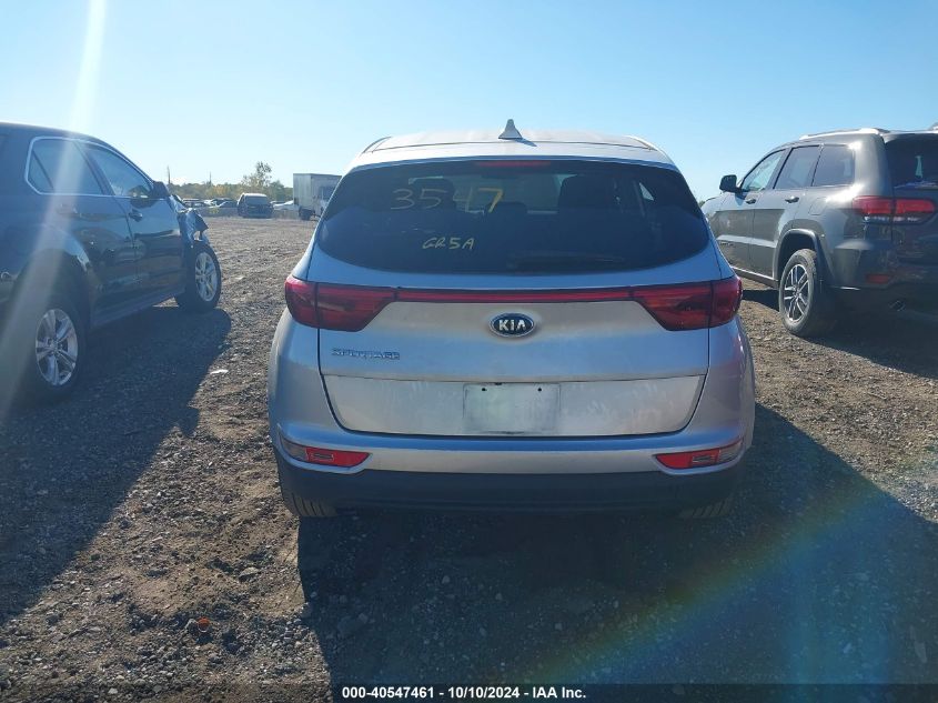 KNDPMCAC1J7313547 2018 Kia Sportage Lx