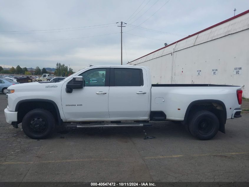 2020 Chevrolet Silverado 3500Hd 4Wd Long Bed High Country VIN: 1GC4YVEY7LF210358 Lot: 40547472