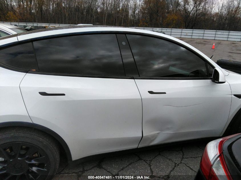 2021 TESLA MODEL Y LONG RANGE DUAL MOTOR ALL-WHEEL DRIVE - 5YJYGDEEXMF257944