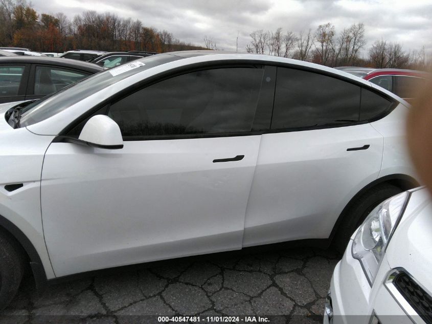 2021 Tesla Model Y Long Range Dual Motor All-Wheel Drive VIN: 5YJYGDEEXMF257944 Lot: 40547481