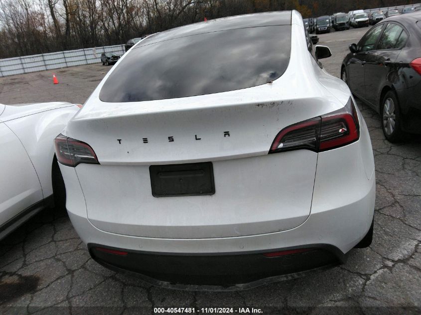 2021 TESLA MODEL Y LONG RANGE DUAL MOTOR ALL-WHEEL DRIVE - 5YJYGDEEXMF257944