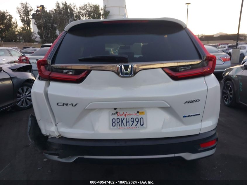 2020 HONDA CR-V HYBRID EX - 7FART6H54LE004113