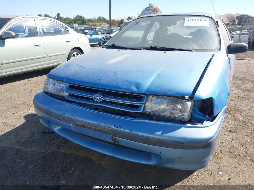 1993 Toyota Tercel Dx VIN: JT2EL43S1P0325017 Lot: 40547484