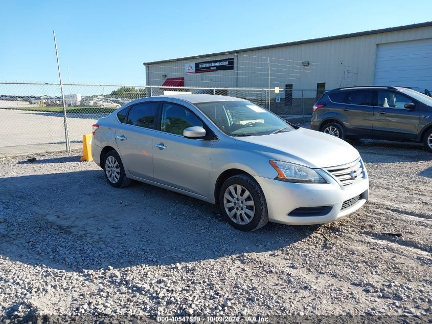 2015 NISSAN SENTRA S - 3N1AB7APXFY350630