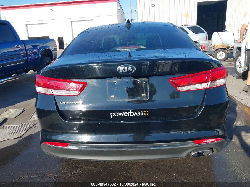 2016 Kia Optima Lx VIN: 5XXGT4L37GG081848 Lot: 40547532