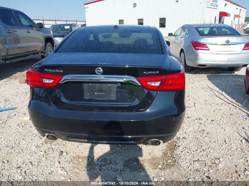 2017 Nissan Maxima 3.5 Platinum VIN: 1N4AA6AP8HC450706 Lot: 40547592