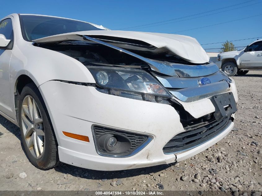 2012 Ford Fusion Sel VIN: 3FAHP0JA8CR259531 Lot: 40547594