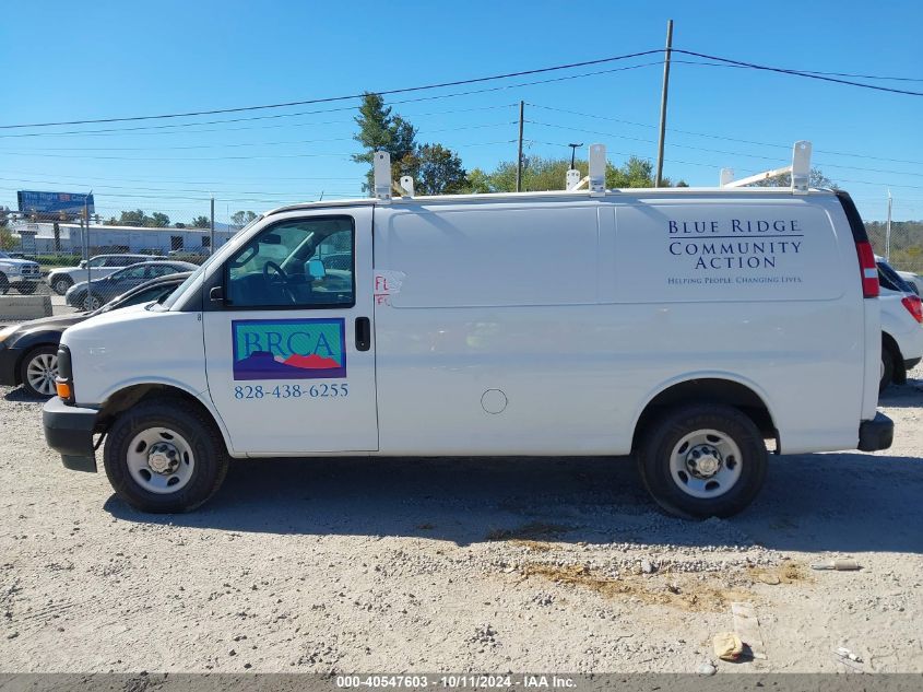 2017 Chevrolet Express 2500 Work Van VIN: 1GCWGAFF2H1104180 Lot: 40547603