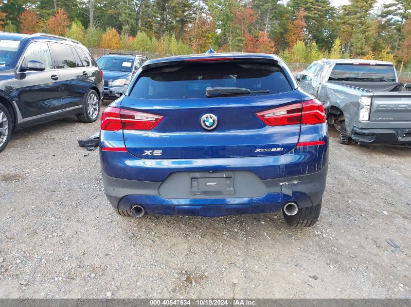 2020 BMW X2 xDrive28I VIN: WBXYJ1C03L5R23424 Lot: 40547634