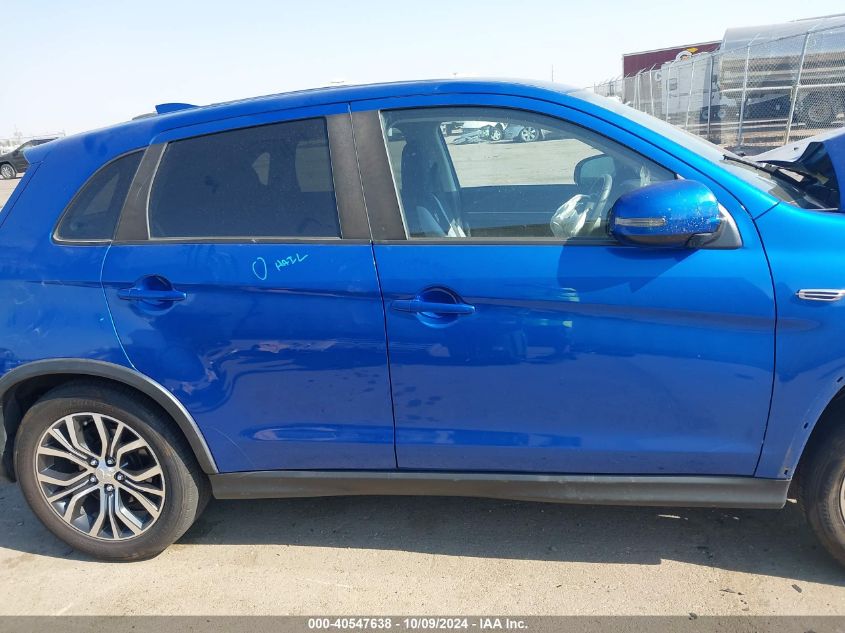 JA4AR3AU2JU018307 2018 Mitsubishi Outlander Sport 2.0 Es/2.0 Le