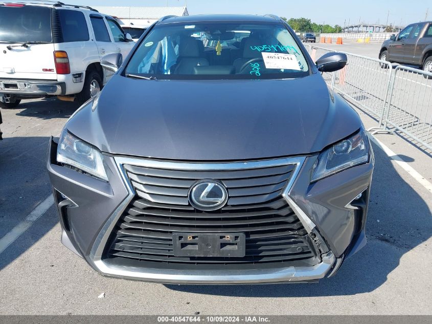 2016 Lexus Rx 350/Base/F Sport VIN: 2T2BZMCA3GC008096 Lot: 40547644