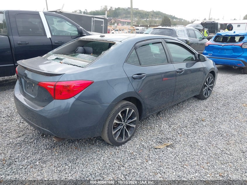 VIN 2T1BURHE4KC172915 2019 TOYOTA COROLLA SE