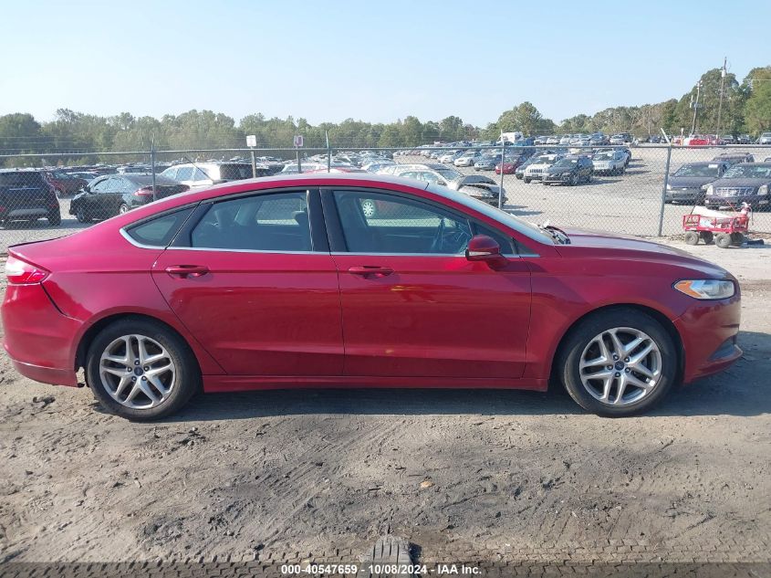 2016 Ford Fusion Se VIN: 3FA6P0H74GR116941 Lot: 40547659