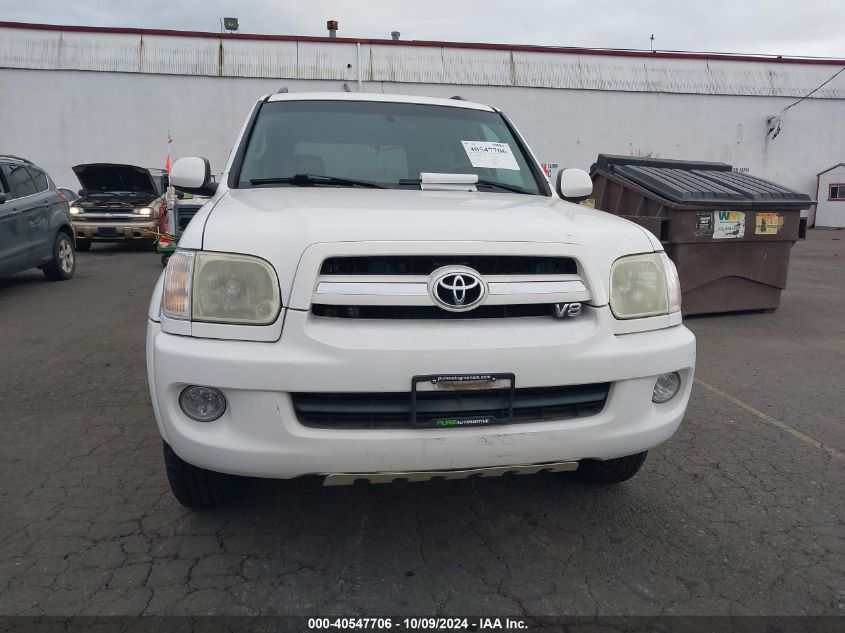 2005 Toyota Sequoia Sr5 V8 VIN: 5TDBT44A95S252389 Lot: 40547706