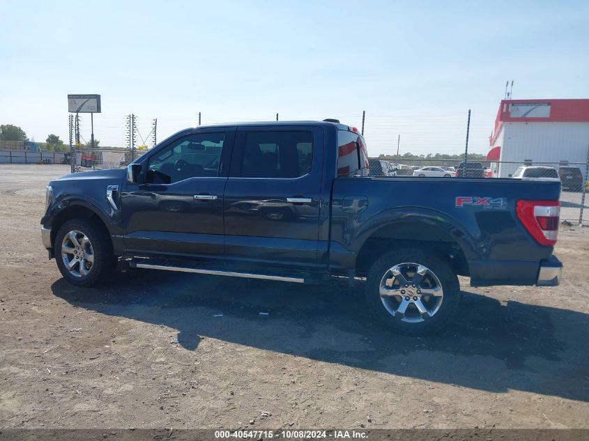 2021 Ford F-150 Lariat VIN: 1FTFW1E87MFA45663 Lot: 40547715