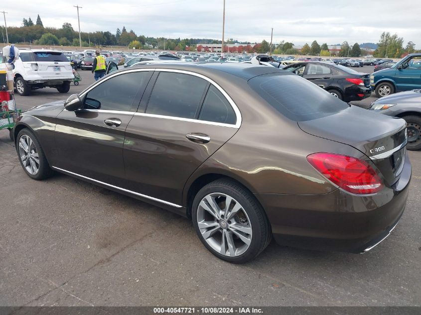 VIN 55SWF4KB6FU086440 2015 Mercedes-Benz C 300, 4Ma... no.3