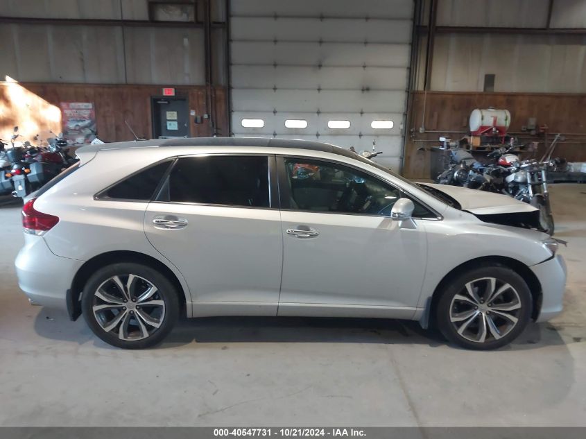 2014 Toyota Venza Limited V6 VIN: 4T3BK3BBXEU105361 Lot: 40547731