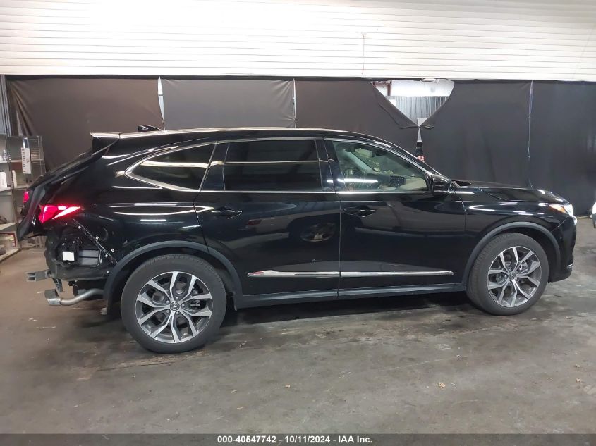 2023 Acura Mdx Technology Package VIN: 5J8YE1H4XPL016475 Lot: 40547742