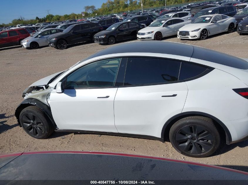 2024 Tesla Model Y Long Range Dual Motor All-Wheel Drive VIN: 7SAYGDEE7RA311921 Lot: 40547755