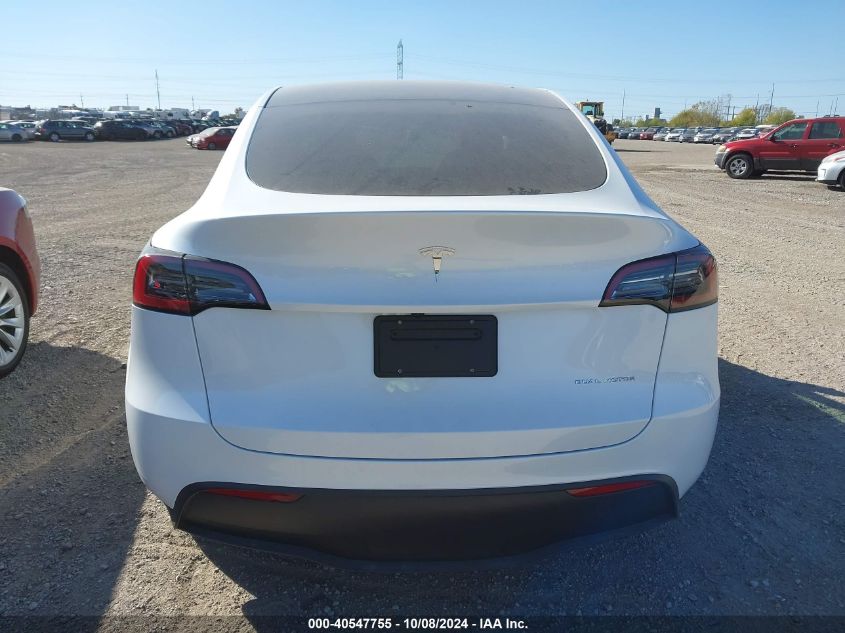 2024 Tesla Model Y Long Range Dual Motor All-Wheel Drive VIN: 7SAYGDEE7RA311921 Lot: 40547755