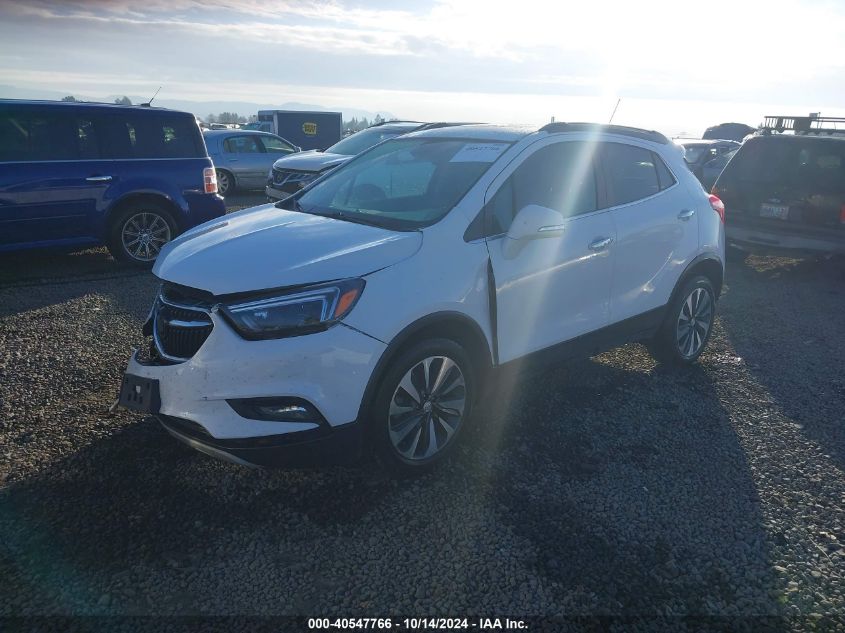 2019 Buick Encore Awd Essence VIN: KL4CJGSM9KB801823 Lot: 40547766