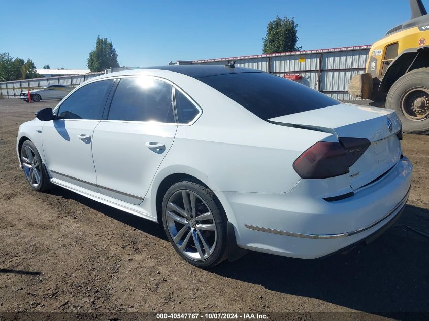 2017 VOLKSWAGEN PASSAT 1.8T R-LINE - 1VWDT7A30HC084709