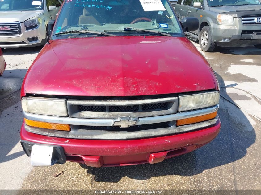 2000 Chevrolet S-10 Ls VIN: 1GCCS1440Y8195573 Lot: 40547769