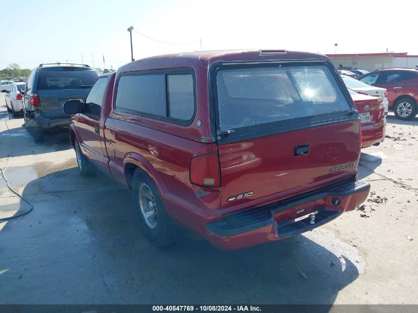 2000 Chevrolet S-10 Ls VIN: 1GCCS1440Y8195573 Lot: 40547769