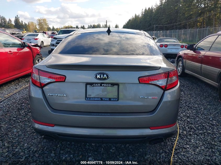 2013 Kia Optima Sx VIN: 5XXGR4A6XDG115160 Lot: 40547778