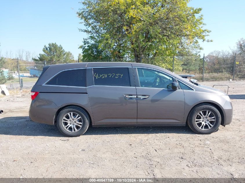 2011 Honda Odyssey Ex-L VIN: 5FNRL5H65BB099049 Lot: 40547789