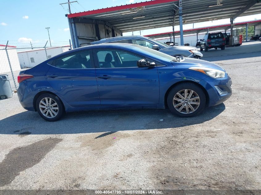 5NPDH4AE4FH612807 2015 Hyundai Elantra Se