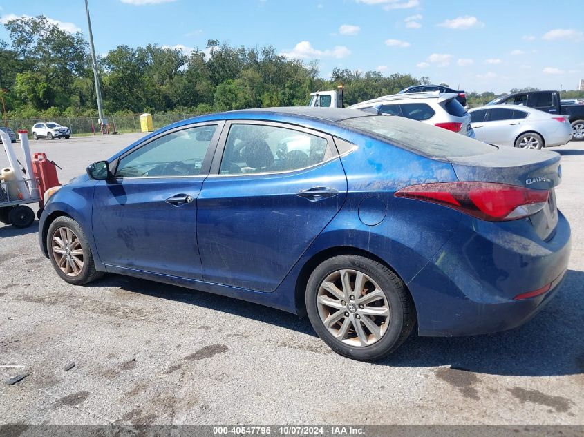 5NPDH4AE4FH612807 2015 Hyundai Elantra Se