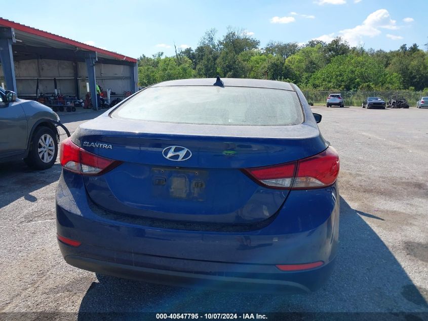 5NPDH4AE4FH612807 2015 Hyundai Elantra Se