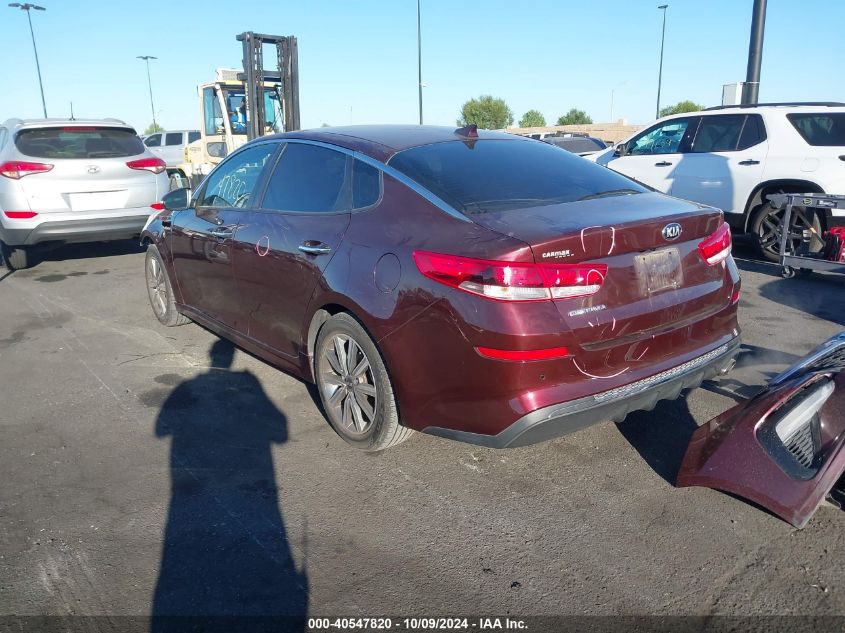 2019 Kia Optima Lx VIN: 5XXGT4L31KG370877 Lot: 40547820