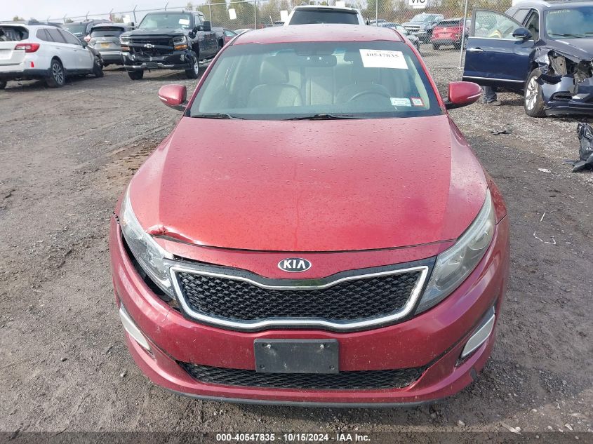 2014 Kia Optima Lx VIN: 5XXGM4A71EG349051 Lot: 40547835