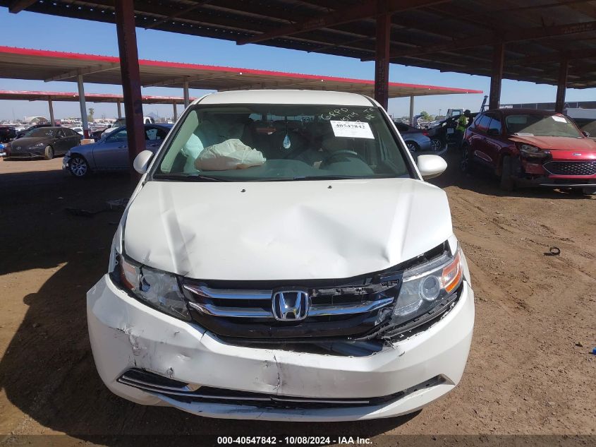 5FNRL5H42FB125627 2015 Honda Odyssey Ex