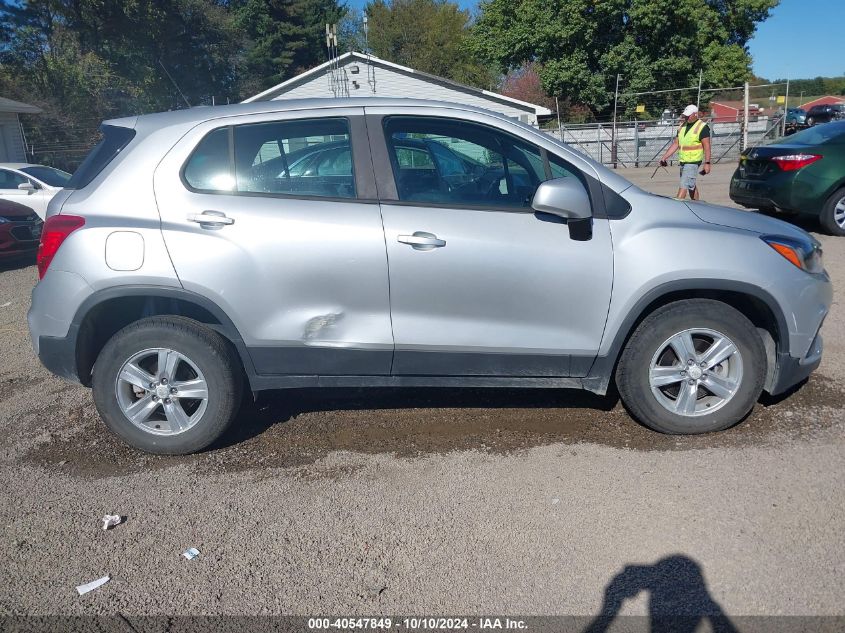 2018 Chevrolet Trax Ls VIN: 3GNCJNSB2JL155294 Lot: 40547849