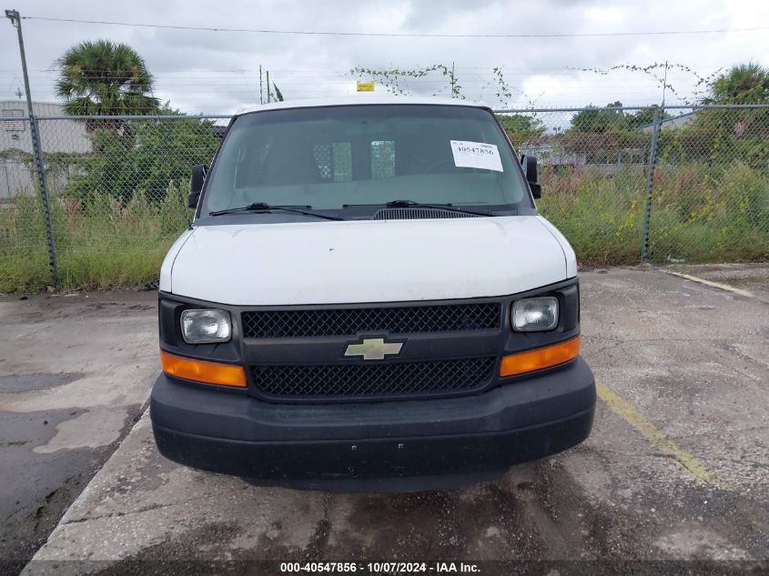 1GCSGAFX4C1140100 2012 Chevrolet Express 1500 Work Van