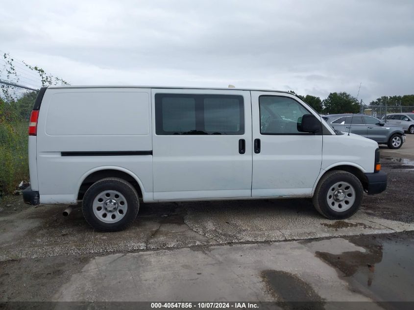 1GCSGAFX4C1140100 2012 Chevrolet Express 1500 Work Van