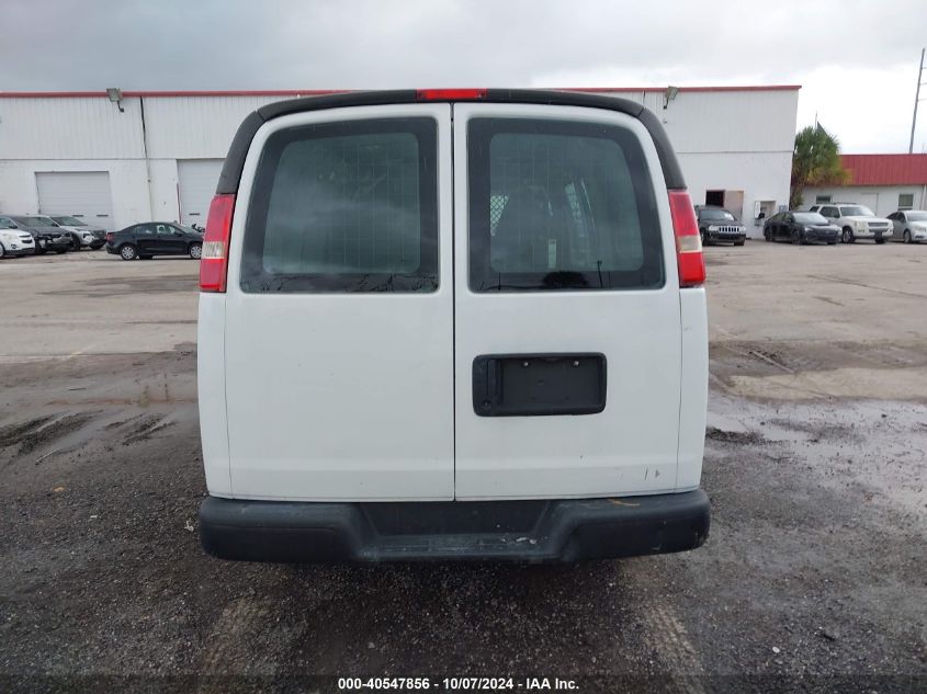 1GCSGAFX4C1140100 2012 Chevrolet Express 1500 Work Van