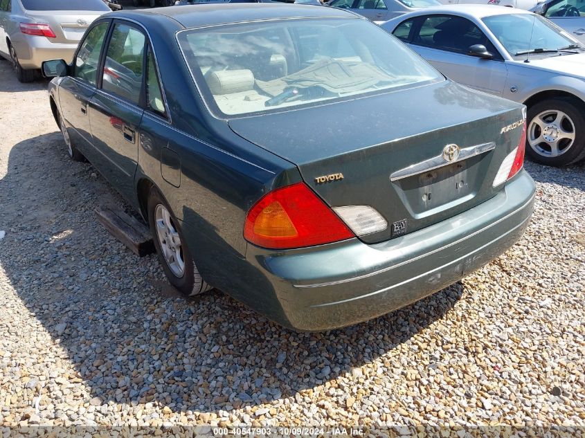 2000 Toyota Avalon Xl/Xls VIN: 4T1BF28B1YU008844 Lot: 40547903