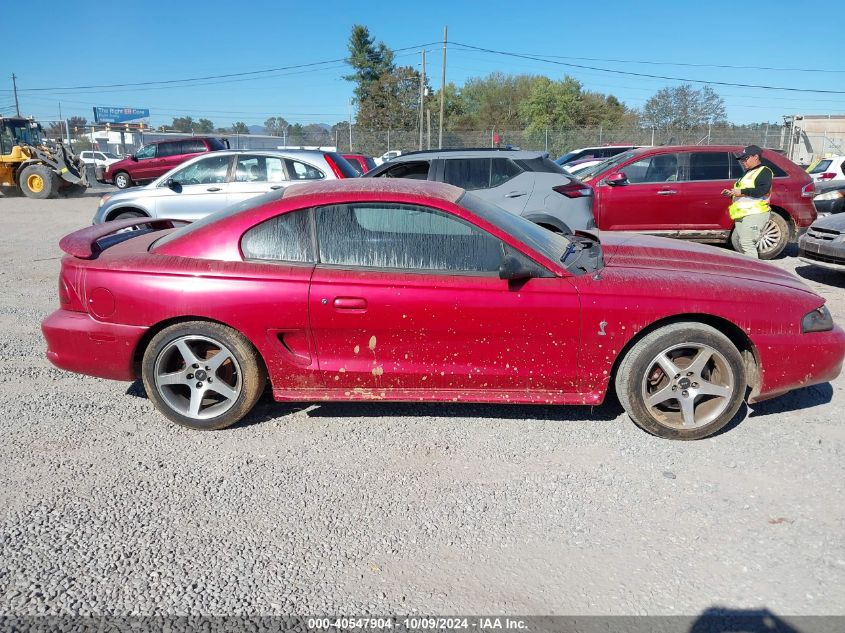 1998 Ford Mustang Cobra/Svt VIN: 1FAFP47VXWF191016 Lot: 40547904