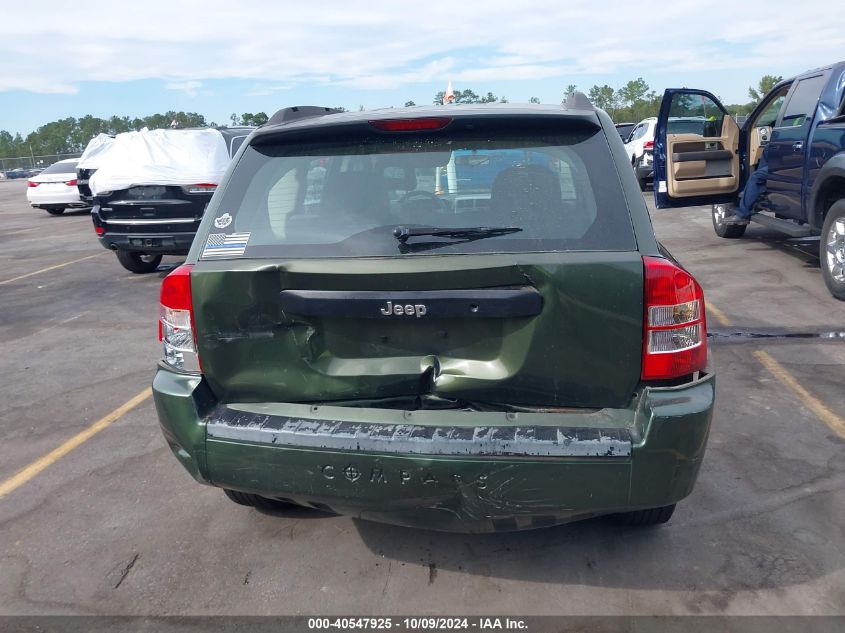 2008 Jeep Compass Sport VIN: 1J8FT47048D684966 Lot: 40547925