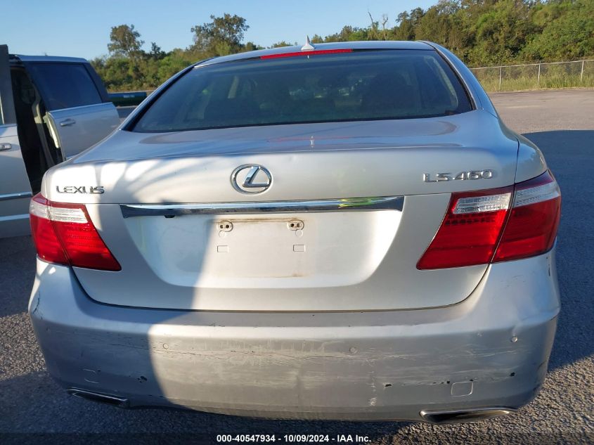 2008 Lexus Ls 460 VIN: JTHBL46FX85081105 Lot: 40547934