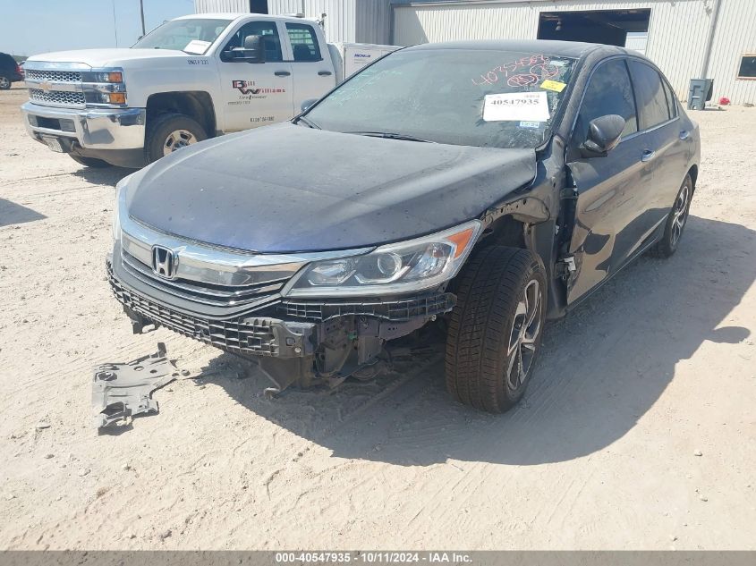 1HGCR2F37GA089121 2016 Honda Accord Lx