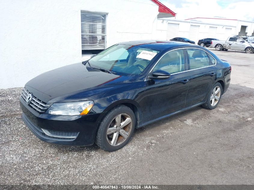 2012 Volkswagen Passat 2.0L Tdi Se VIN: 1VWBN7A36CC040241 Lot: 40547943