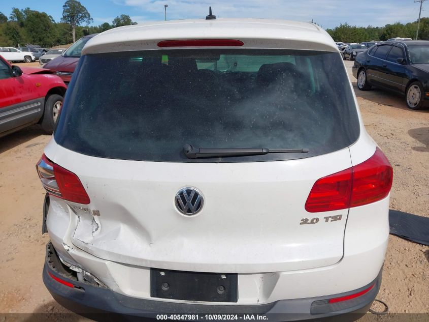 2012 Volkswagen Tiguan Le/S/Se/Sel VIN: WVGAV7AX6CW532764 Lot: 40547981